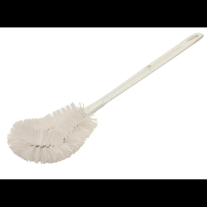 Toilet Bowl Brush Wood White Tampico 1/Each