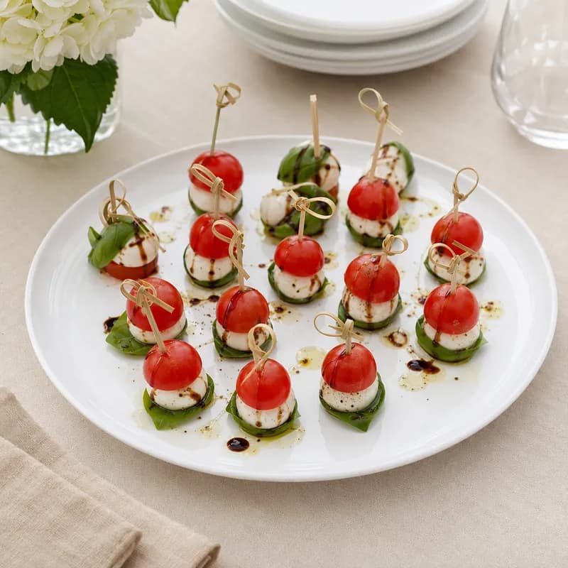 Platter Pleasers Serving Tray 12 IN PP White Round 25/Case