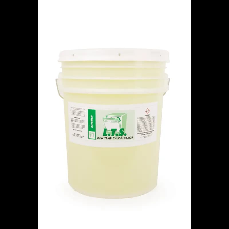 Unscented Dishmachine Sanitizer 5 GAL Low Temperature Liquid Chlorinator 1/Pail