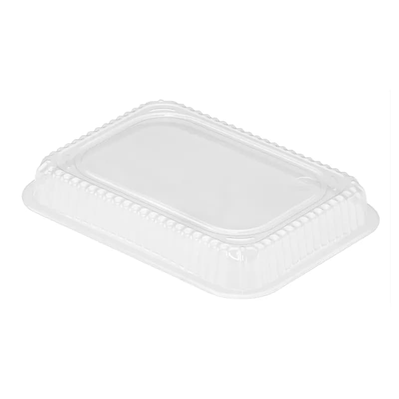 Lid Dome 8X6X1 IN Plastic Clear Rectangle For Container 500/Case