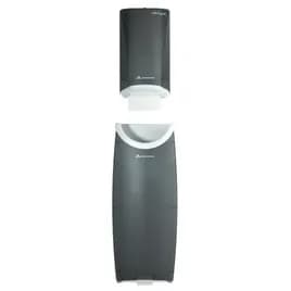 Safe-T-Gard® Paper Towel Dispenser & Waste Receptacle 4X6.6X11 IN Smoke 1/Each