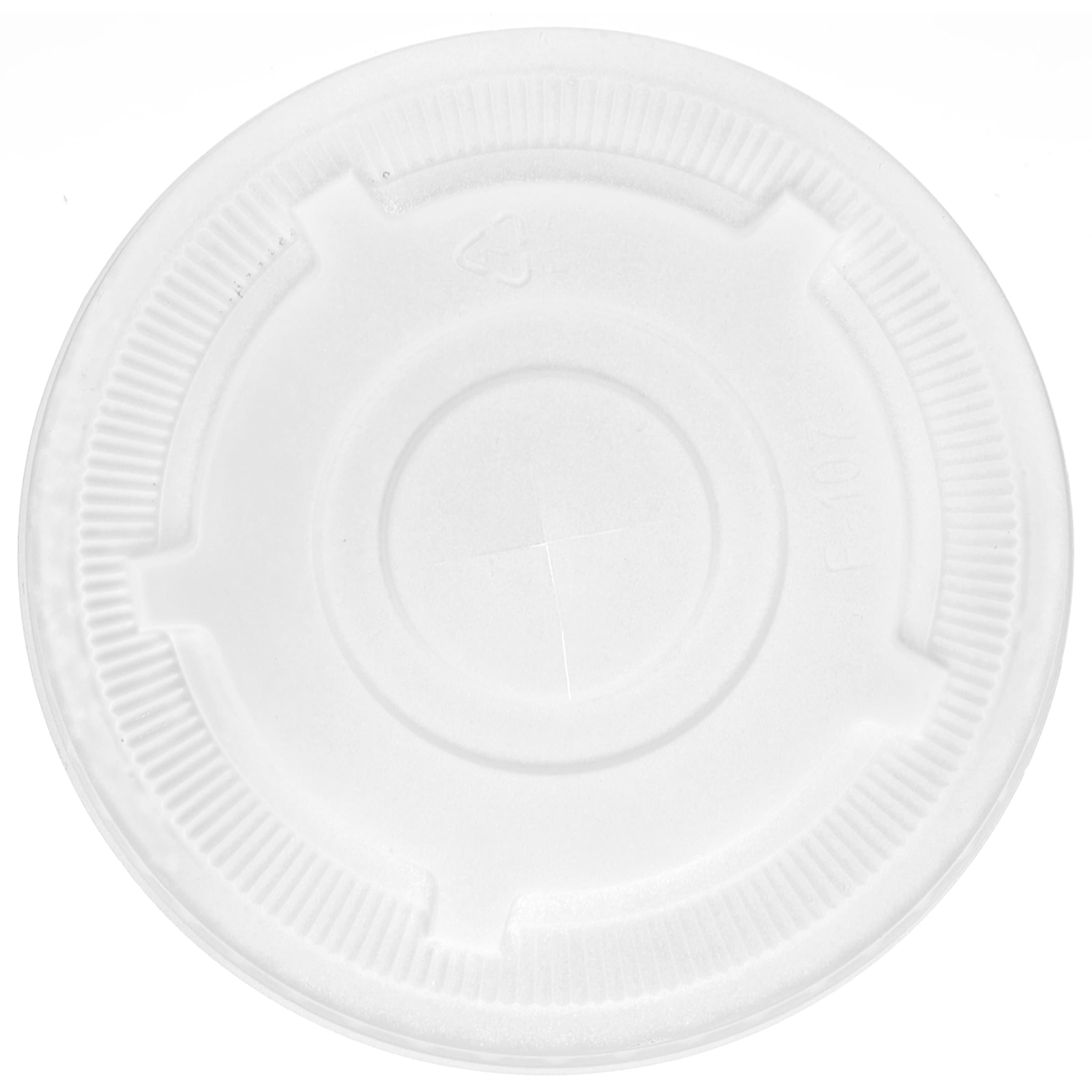 GreenStripe® Lid Flat PLA Translucent For 28-32 OZ Cold Cup 600/Case