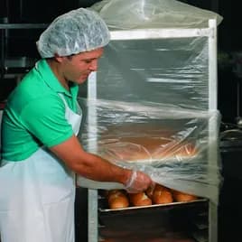 Bun Pan Rack Cover 52X80 IN Plastic 0.65MIL 50/Case