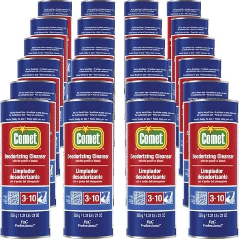 Comet Cleanser 21 FLOZ RTU Powder Bleach Abrasive 24/Case