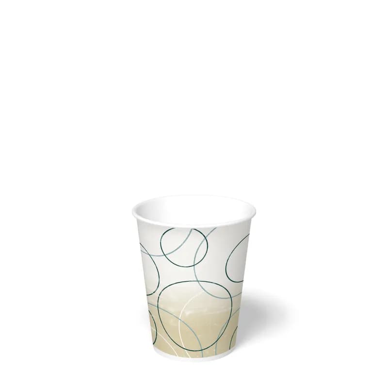 Cold Cup 9 OZ Single Wall Poly-Coated Paper Multicolor Champagne 2500/Case