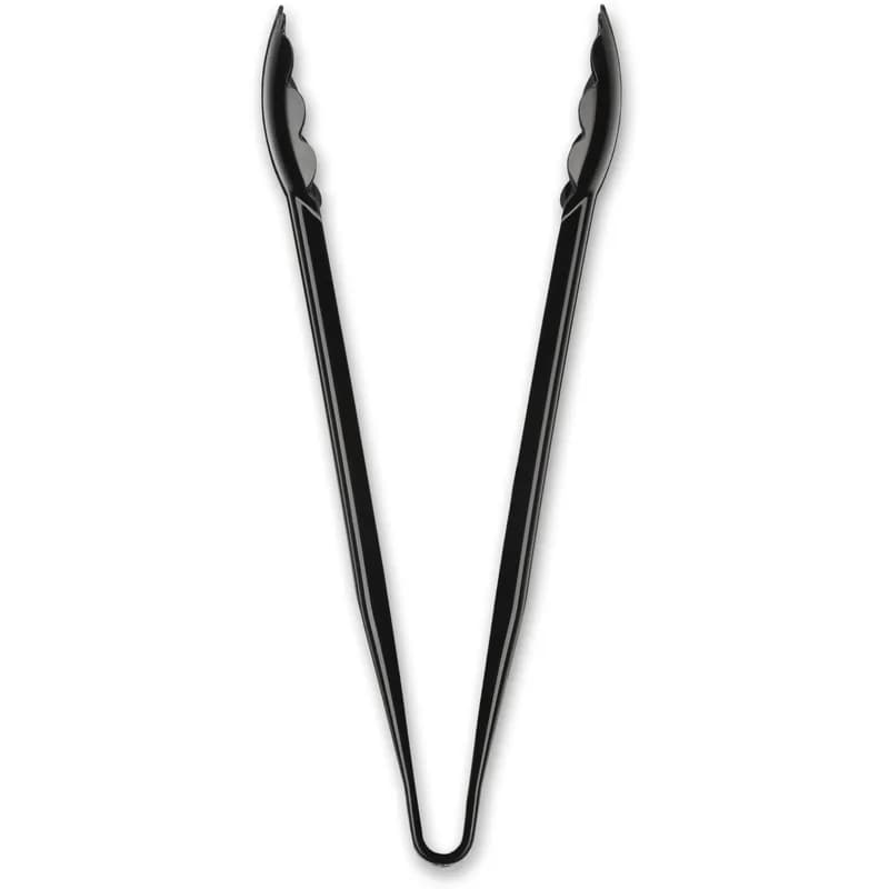 Carly® Tongs 11.75X1.75X5 IN Acetal Black Utility 12/Case
