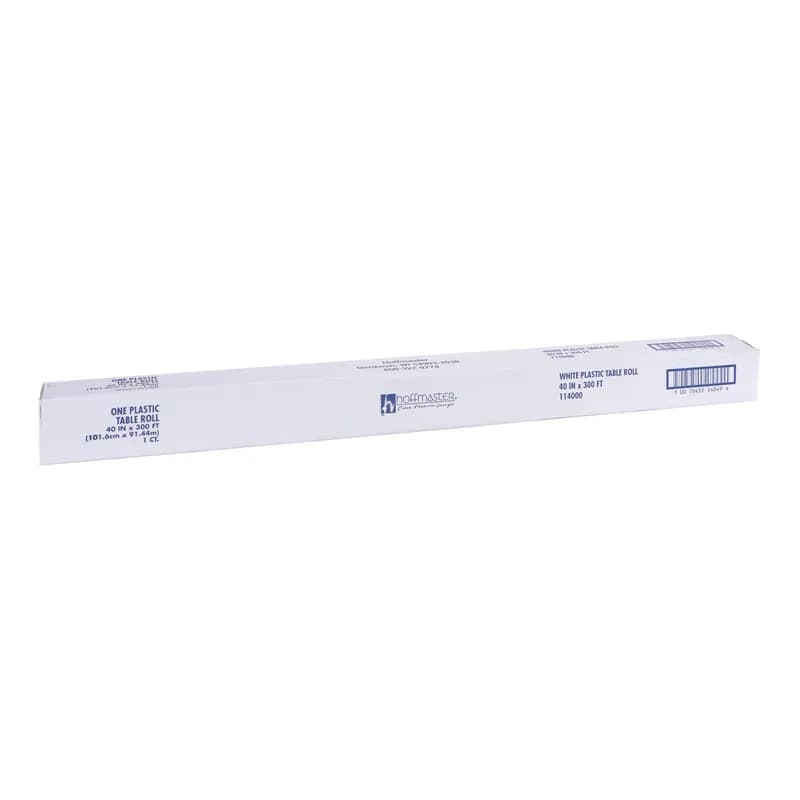 Table Cover Roll 40IN X300FT Plastic White 1/Roll