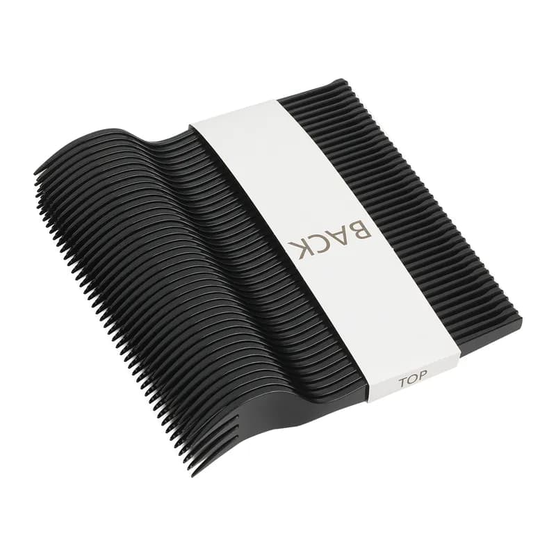 Dixie® Ultra SmartStock® Series-O Fork PS Black Medium Weight Refill 40 Count/Pack 24 Packs/Case 960 Count/Case