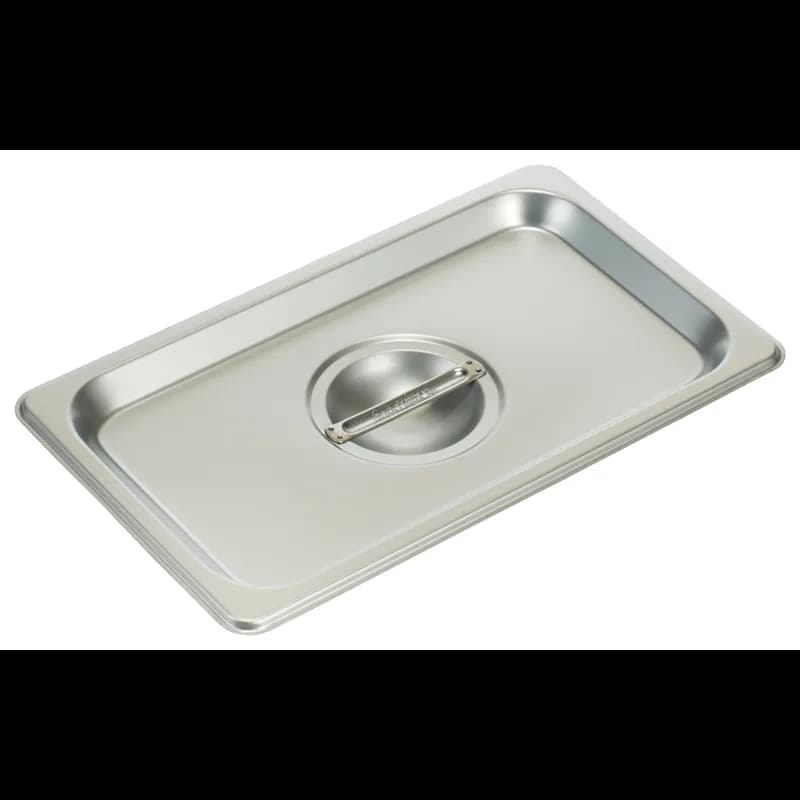 Cover For Steam Table Pan 1/4 Size 18/8 Stainless Steel Rectangle Solid 72 Packs/Case