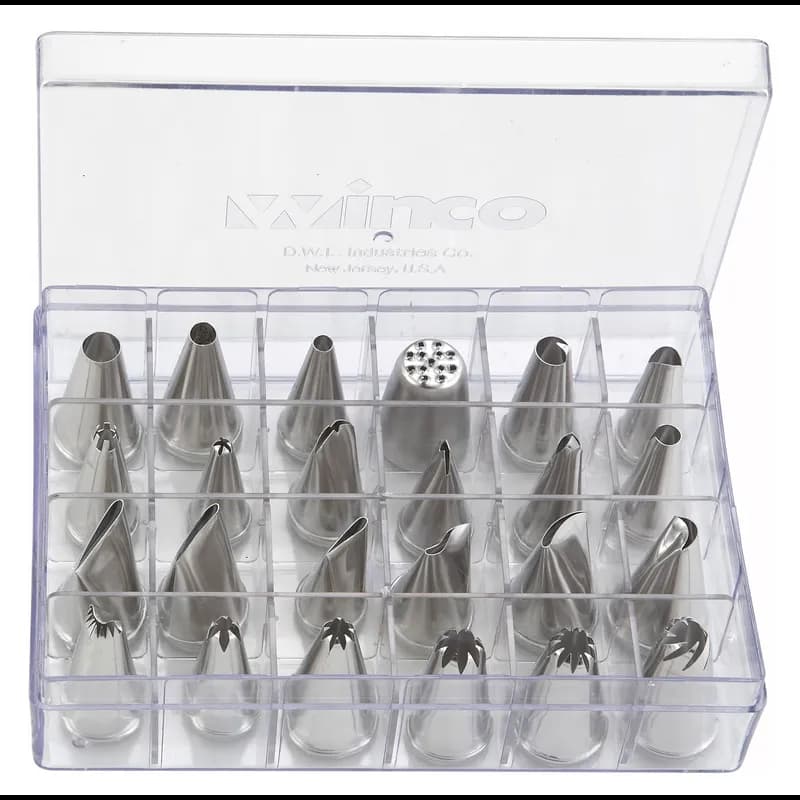 Piping Tip Stainless Steel 24/Set