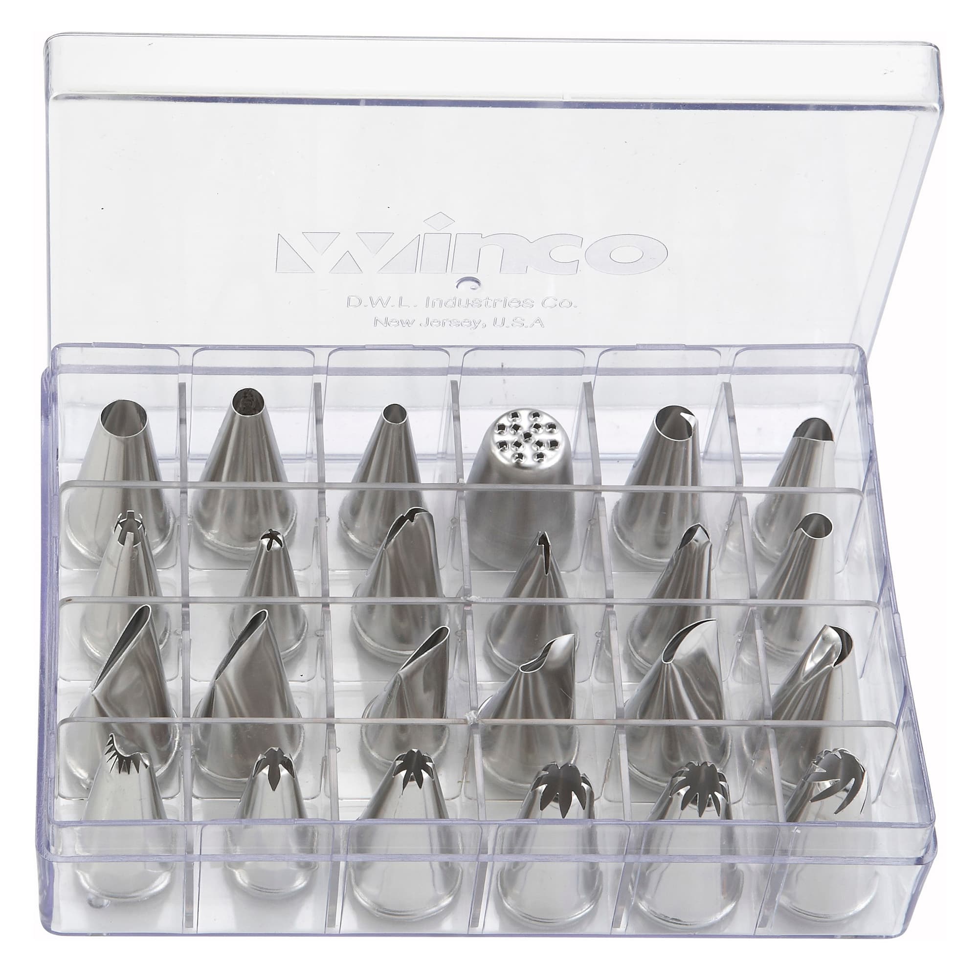 Piping Tip Stainless Steel 24/Set