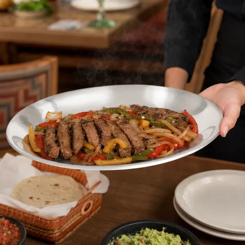 Sizzler Platter 12.75X8.75X1 IN Aluminum 36 Count/Case