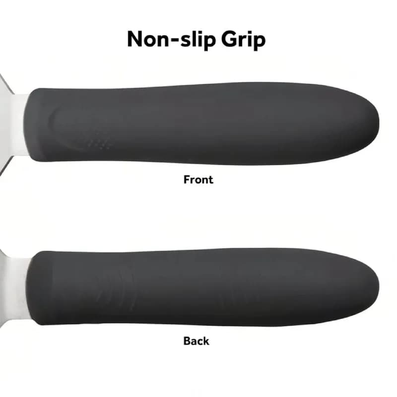 Turner Stainless Steel Polypropylene (PP) Black Mini Offset Handle 2IN x 2.25IN Blade Dishwasher Safe 1/Each