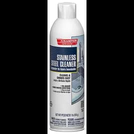 Champion Sprayon® Stainless Steel Cleaner 16 OZ Aerosol Oil-Based 12/Case