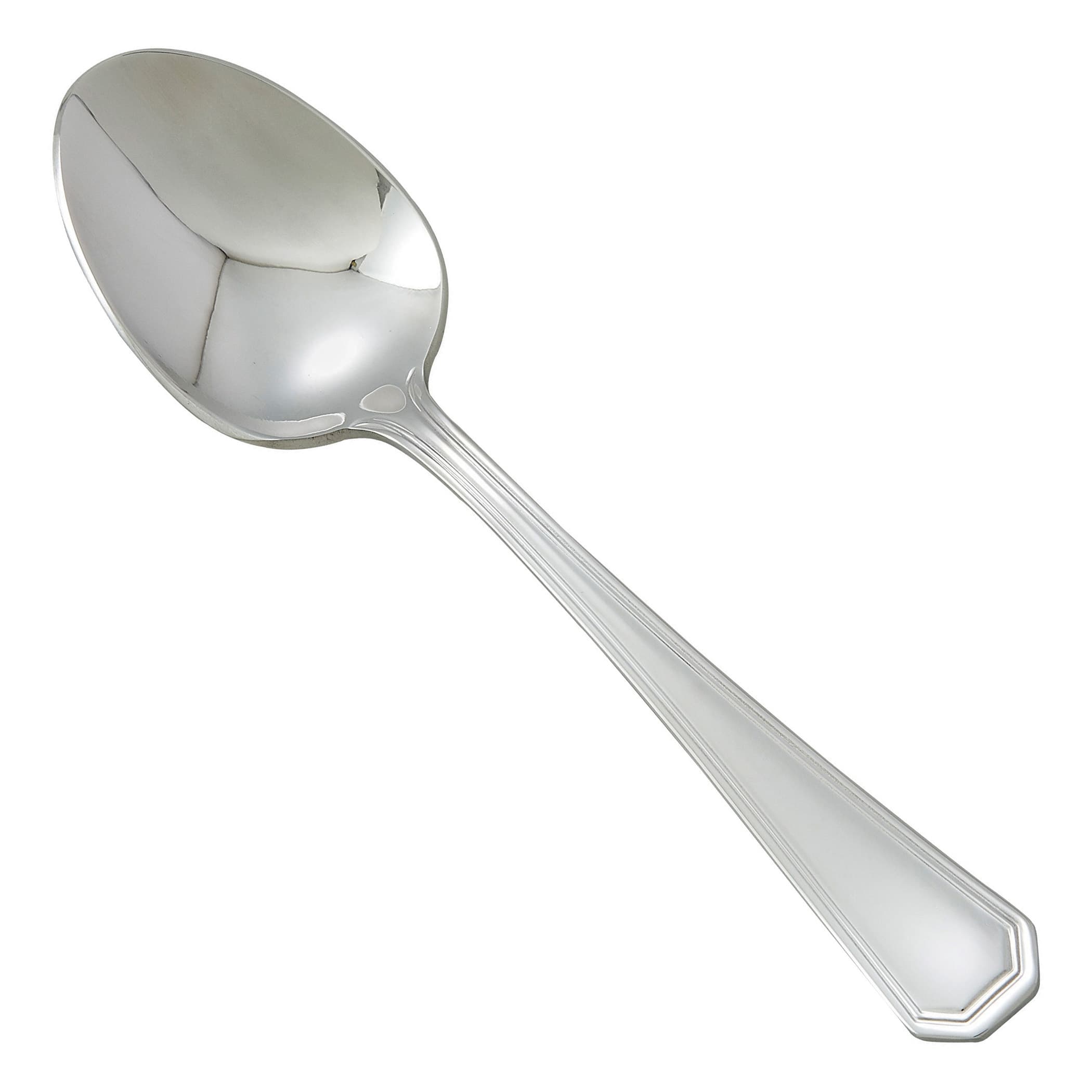Victoria Teaspoon 6X1.5 IN 18/8 Stainless Steel Extra Heavy Mirror Finish 12/Dozen
