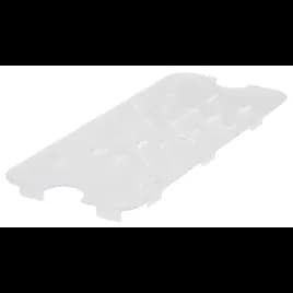 Shelf Drain 1/3 Size 10.25X4.375X0.625 IN Rectangle Plastic 1/Each