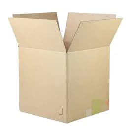 Box 12X10X6 IN Kraft Corrugated Cardboard 25/Bundle