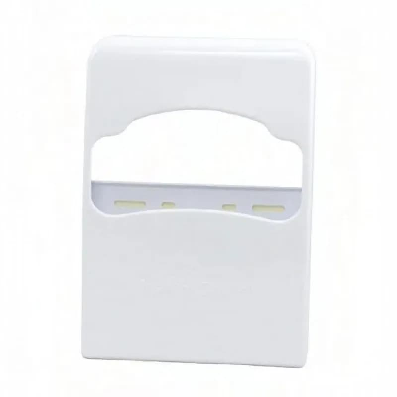 Health Gards® Toilet Seat Cover Dispenser HIPS Wall Mount White Holds 1 Sleeve of 200 Quarter Fold Seat Covers 1/Each