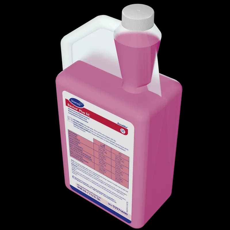 Revive® Plus SC Citrus Scent Floor Maintainer 32 FLOZ Daily Burnishing Liquid Concentrate 6/Case