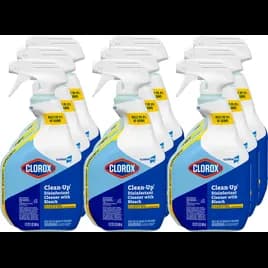 Clorox® Clean-Up® Disinfectant Cleaner 1 QT Multi Surface RTU Spray Bleach Antibacterial 9/Case
