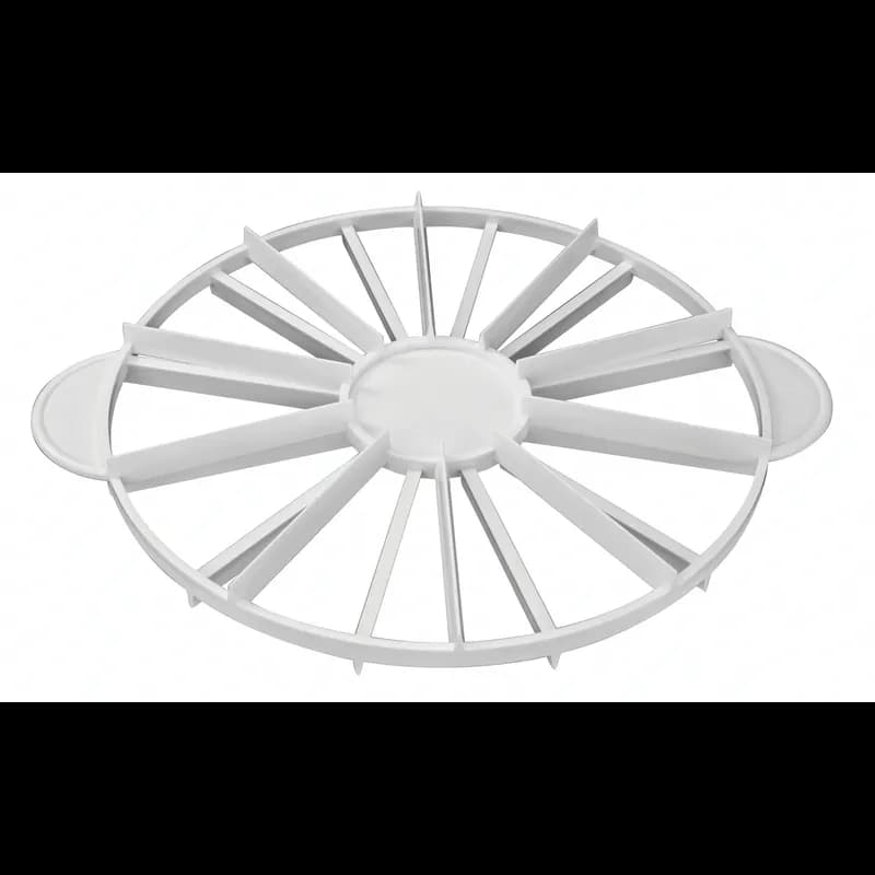 Cake Marker 12.75X10.5X1.0625 IN Plastic White Double Sided 1/Each