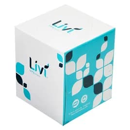 Livi® Facial Tissue 2PLY White Cube Box 36/Case