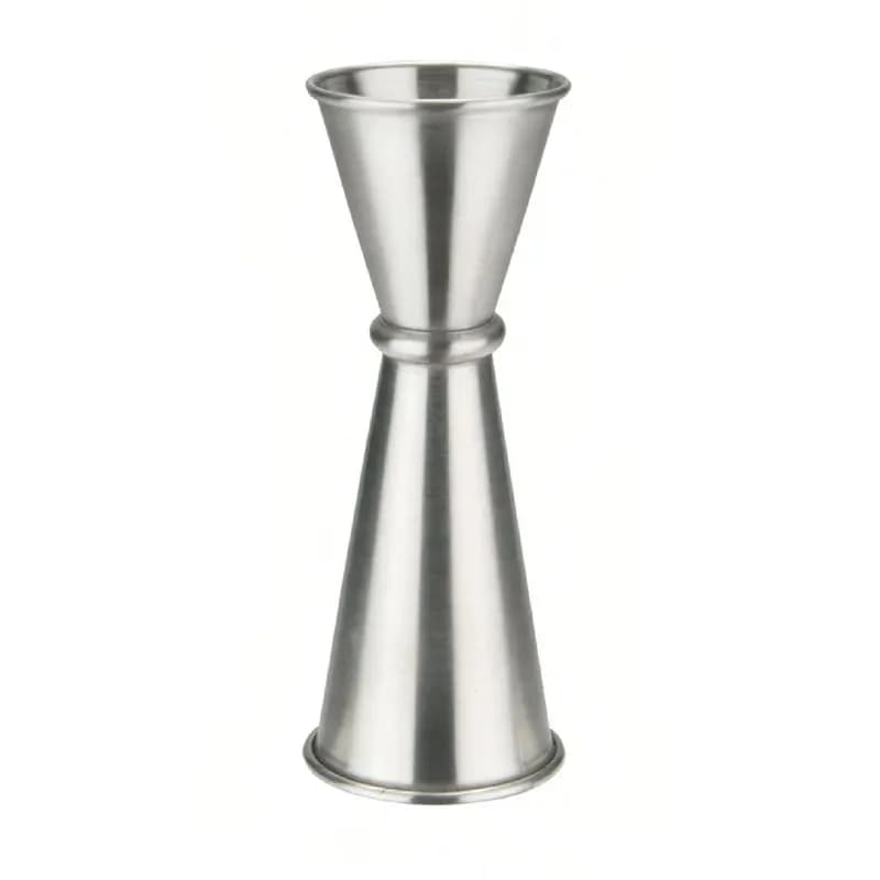 Jigger 1.88X4.75 IN 1 FLOZ Stainless Steel Japanese-Style 1 x 2 OZ Rolled Rim 1/Each