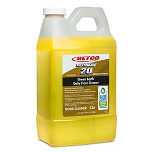 FastDraw® Green Earth® 20 Fragrance Free Floor Cleaner 2 L Daily Neutral Concentrate Liquid Low Foam Daily 4/Case