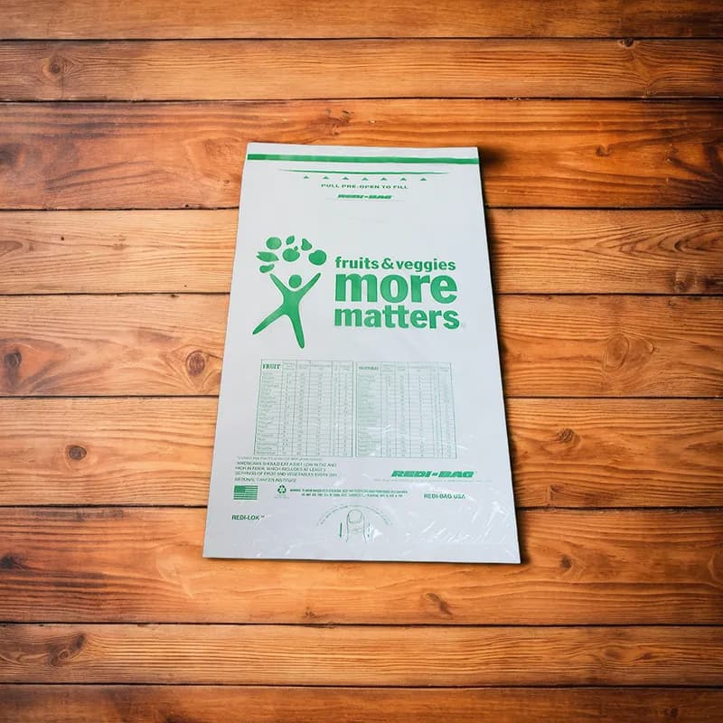 Produce Bag Roll 12X20 IN HDPE More Matters 3000/Case