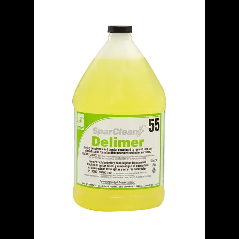 SparClean® Delimer 55 Unscented Delimer & Descaler 1 GAL Dishmachine Acidic 4/Case