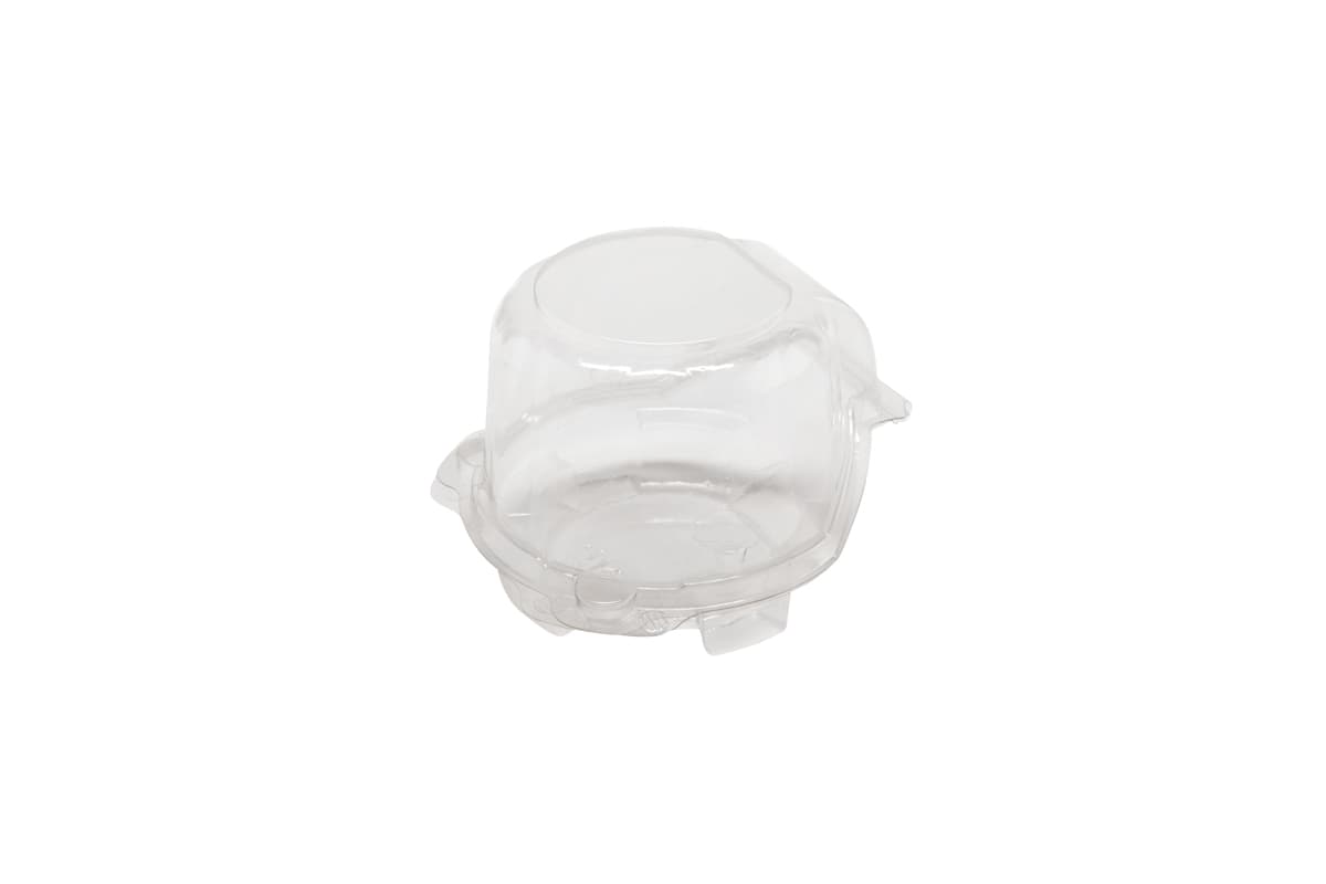 Cupcake Hinged Container With Dome Lid 13X10.375X3.688 IN Plastic Clear 300/Case