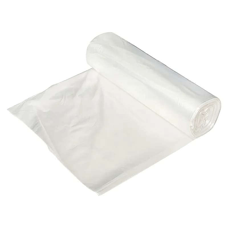 Victoria Bay Can Liner 40X48 IN 45 GAL Natural Plastic 14MIC 250/Case