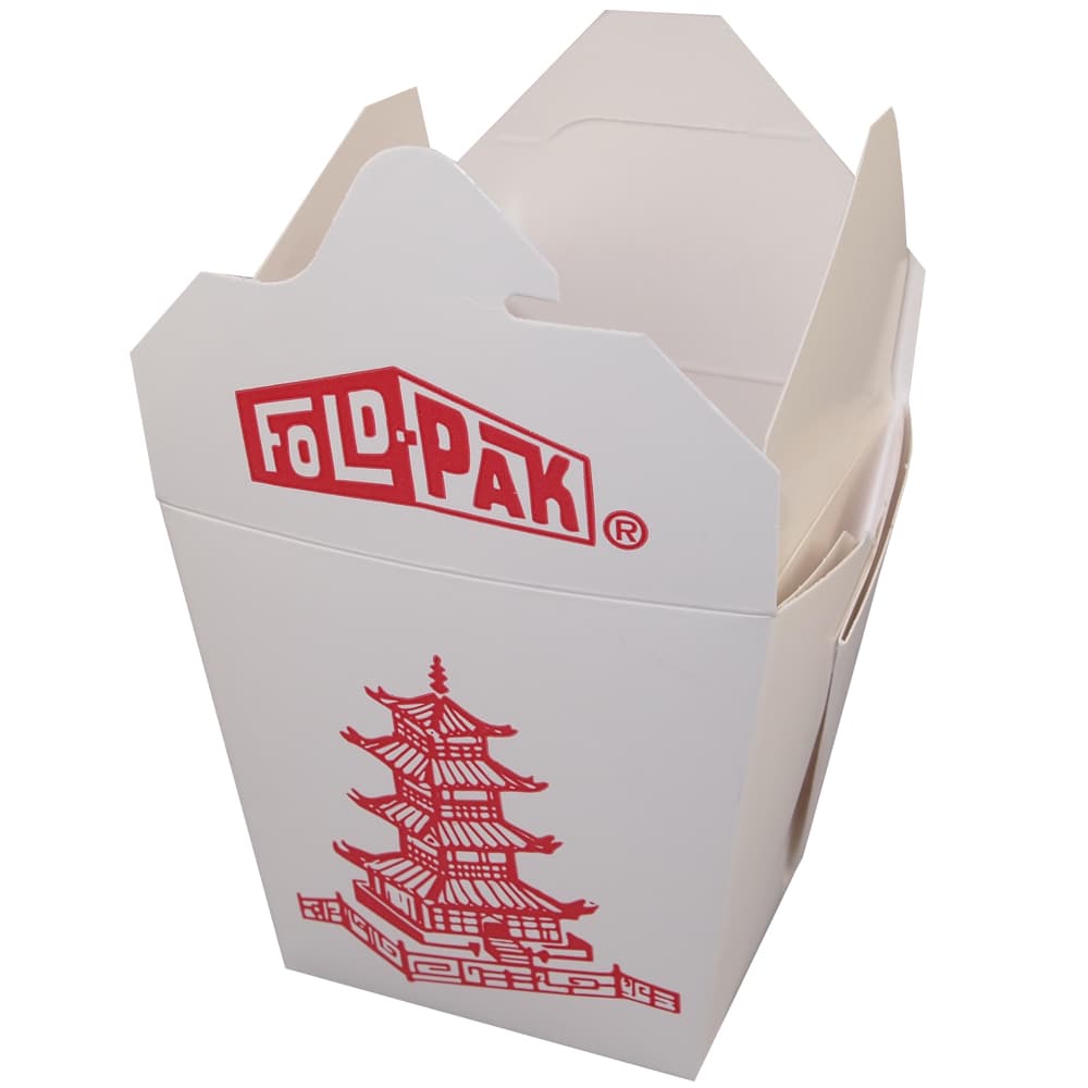 Fold-Pak® Food Pail 32 OZ Paper Pagoda 450/Case