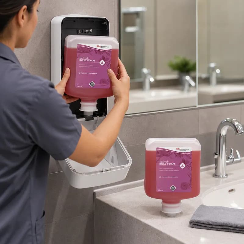 Refresh Hand Soap Foam 1 L Rose Rose 6/Case