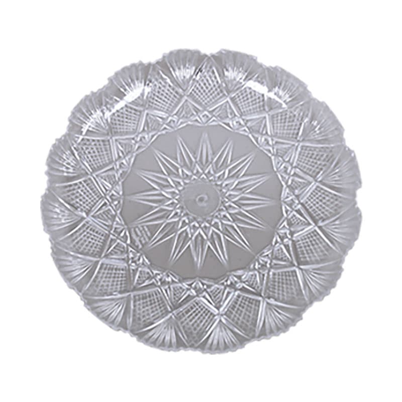 Cookie Tray 10 IN Plastic Crystal 110/Case