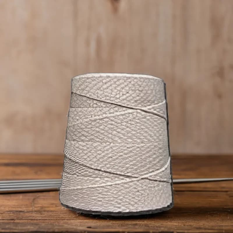 Twine 960 FT White Cotton 30PLY Cone 1/Roll