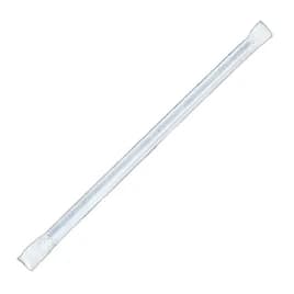Giant Straw 9 IN Paper Black Wrapped 2500/Case