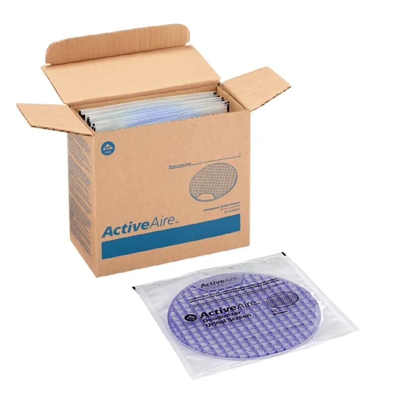 ActiveAire® Urinal Screen Lavender Purple Plastic Deodorizer 12/Case