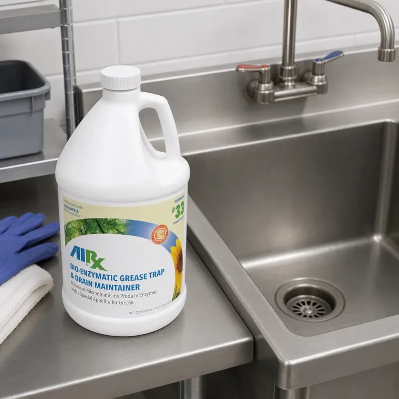 AirX® Orange Drain Maintainer 1 GAL Enzymatic 4/Case