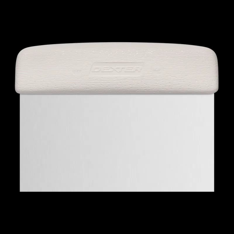 SANI-SAFE® Dough Cutter Scraper 6X3 IN Stainless Steel Polypropylene (PP) 1/Each