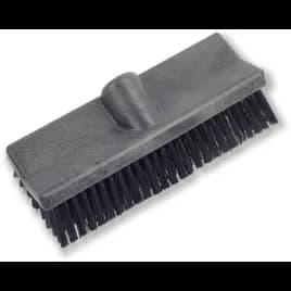 Sparta® Deck Brush 10 IN Plastic Black Color Coded Bi-Level 1/Each