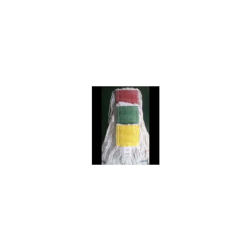 Mop Head 24 OZ Yellow Loop End With Scrub 12 Count/Case