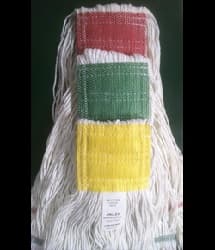 Mop Head 24 OZ Yellow Loop End With Scrub 12 Count/Case