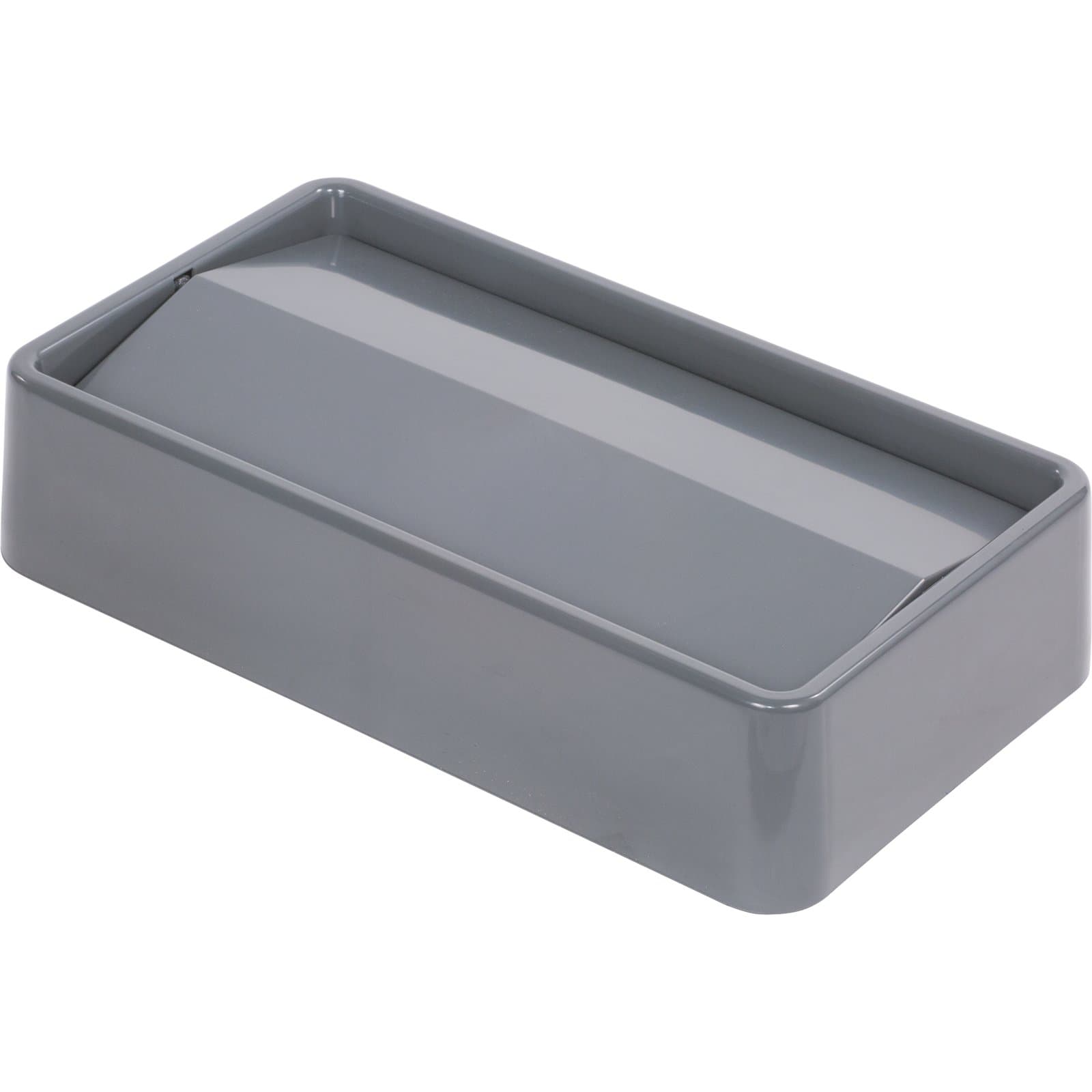 Carlisle Foodservice Products® Lid 20.19X11.56X4.50 IN Gray Rectangle ABS Swing Top 1/Each