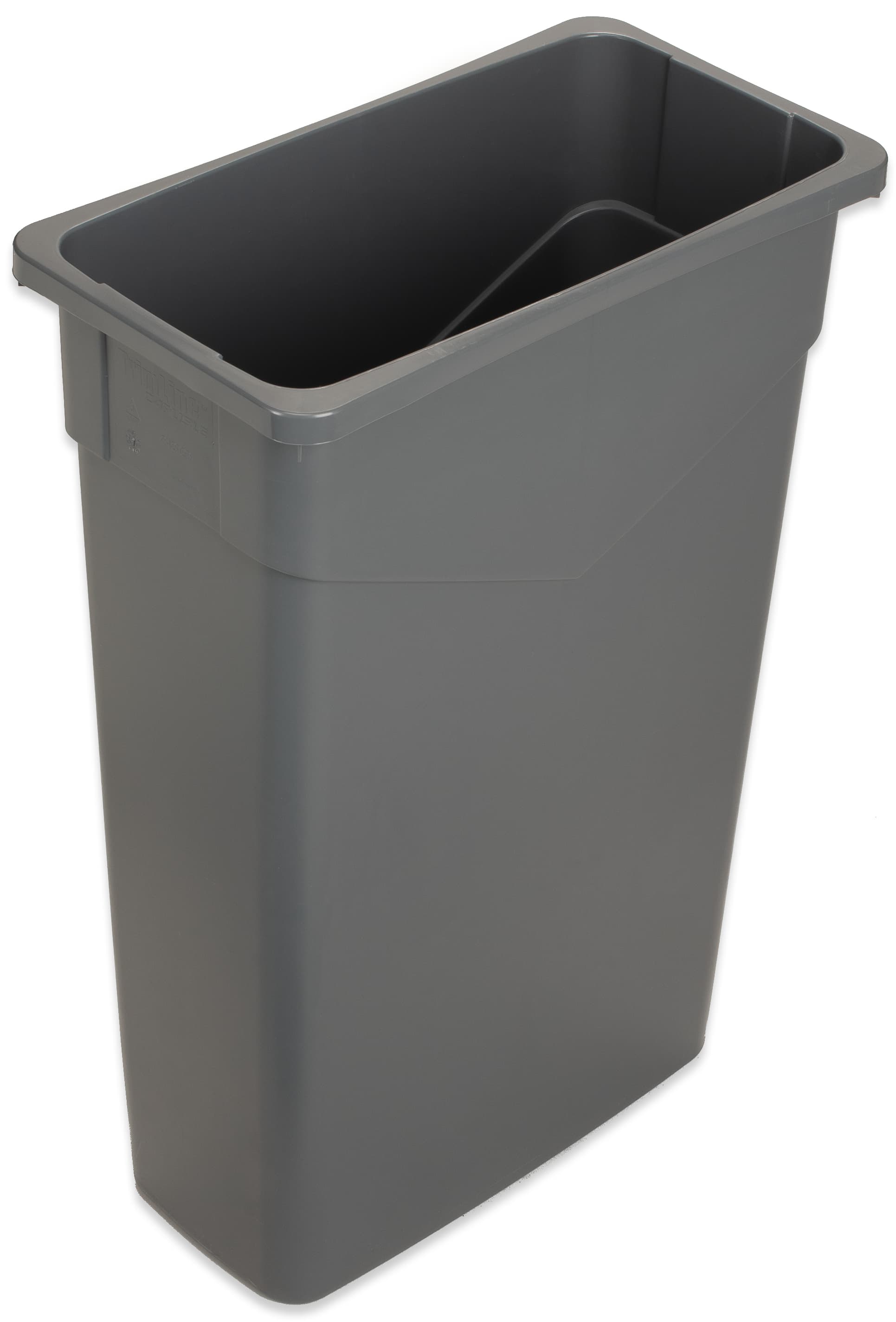 Carlisle Foodservice Products® Trash Can 23 GAL Gray LLDPE 1/Each