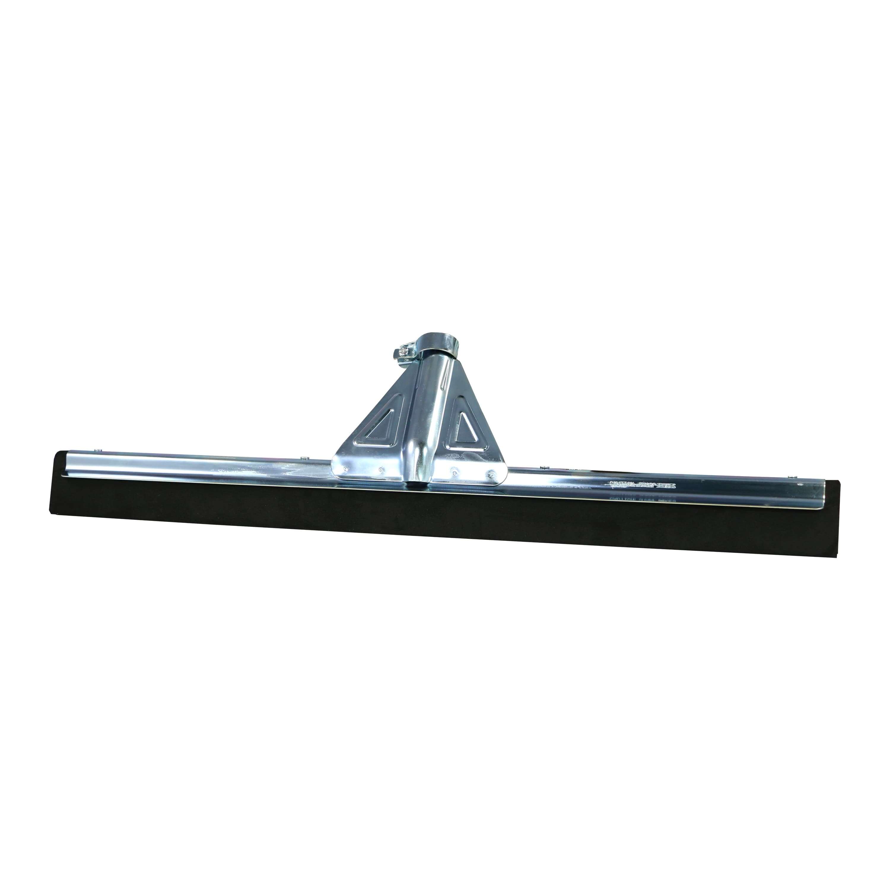 WaterWand™ Floor Squeegee Heavy Duty Steel Rubber Silver Black With 22IN Head 1/Each