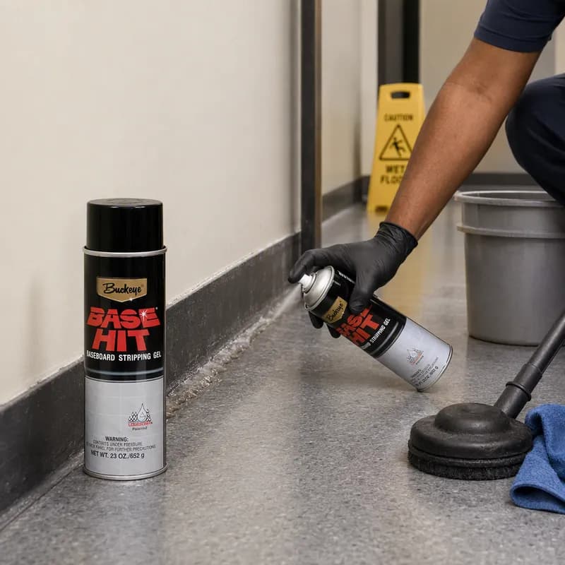 Base Hit Baseboard Stripper 23 OZ Gel Aerosol 12/Case