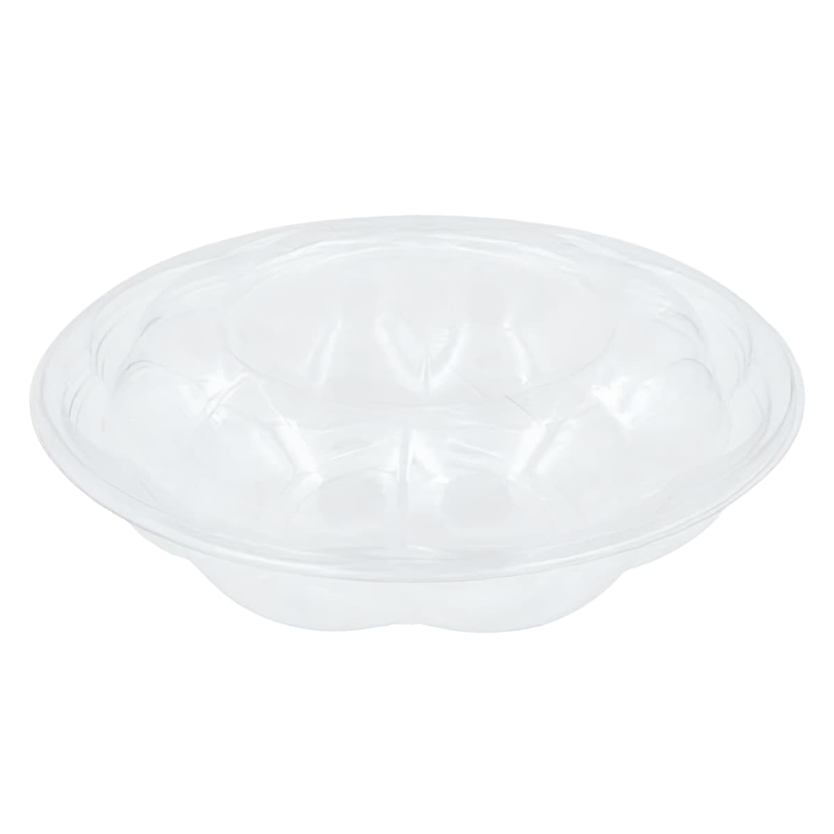 Victoria Bay Salad Bowl & Lid Combo With Dome Lid 18 OZ PET Clear Round Unhinged 150/Case