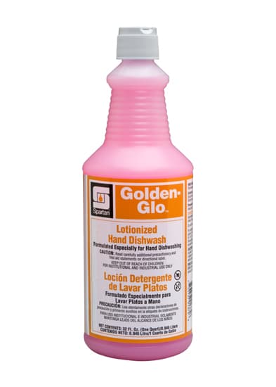Golden-Glo Fresh Scent Dish Detergent Manual Dish Detergent 1 QT Neutral Lotionized Mild 12/Case