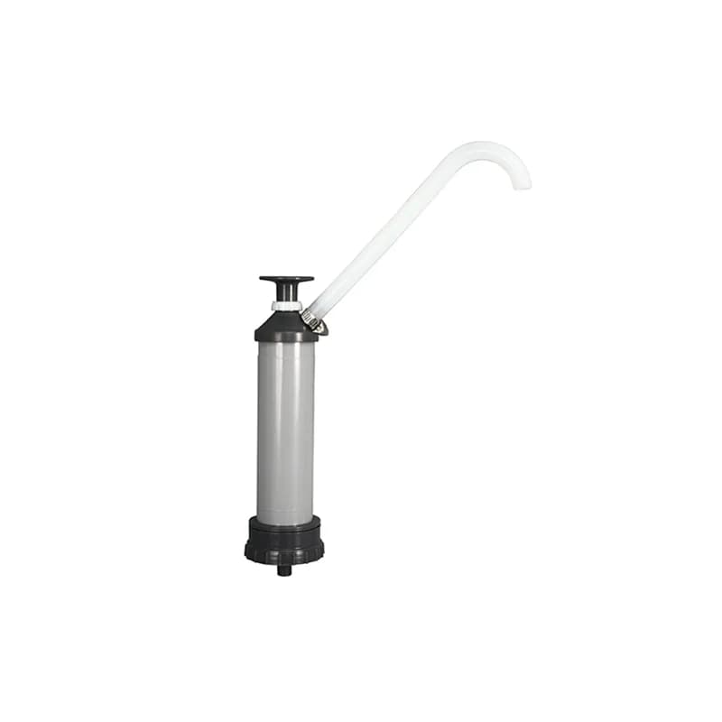 Impact® Drum Pump 8 OZ Plastic Gray Black For 5 GAL Pail 1/Each